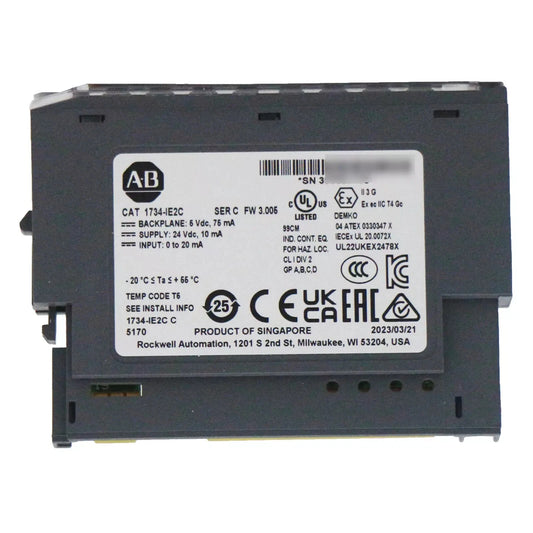 1734-IE2C Allen-Bradley 2Point Analog Input Module AB 1734IE2C 2022 New Sealed