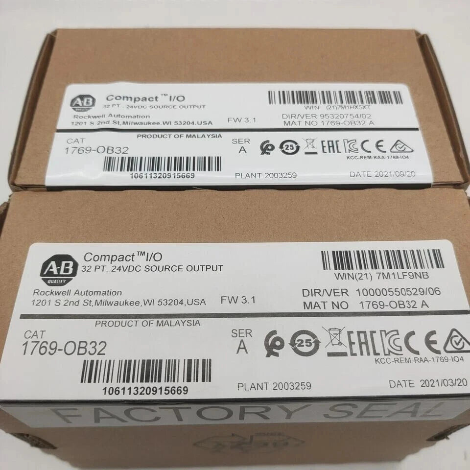New Sealed 1769-OB32 SER A CompactLogix 32 Pt 24VDC D/O Module 1769OB32