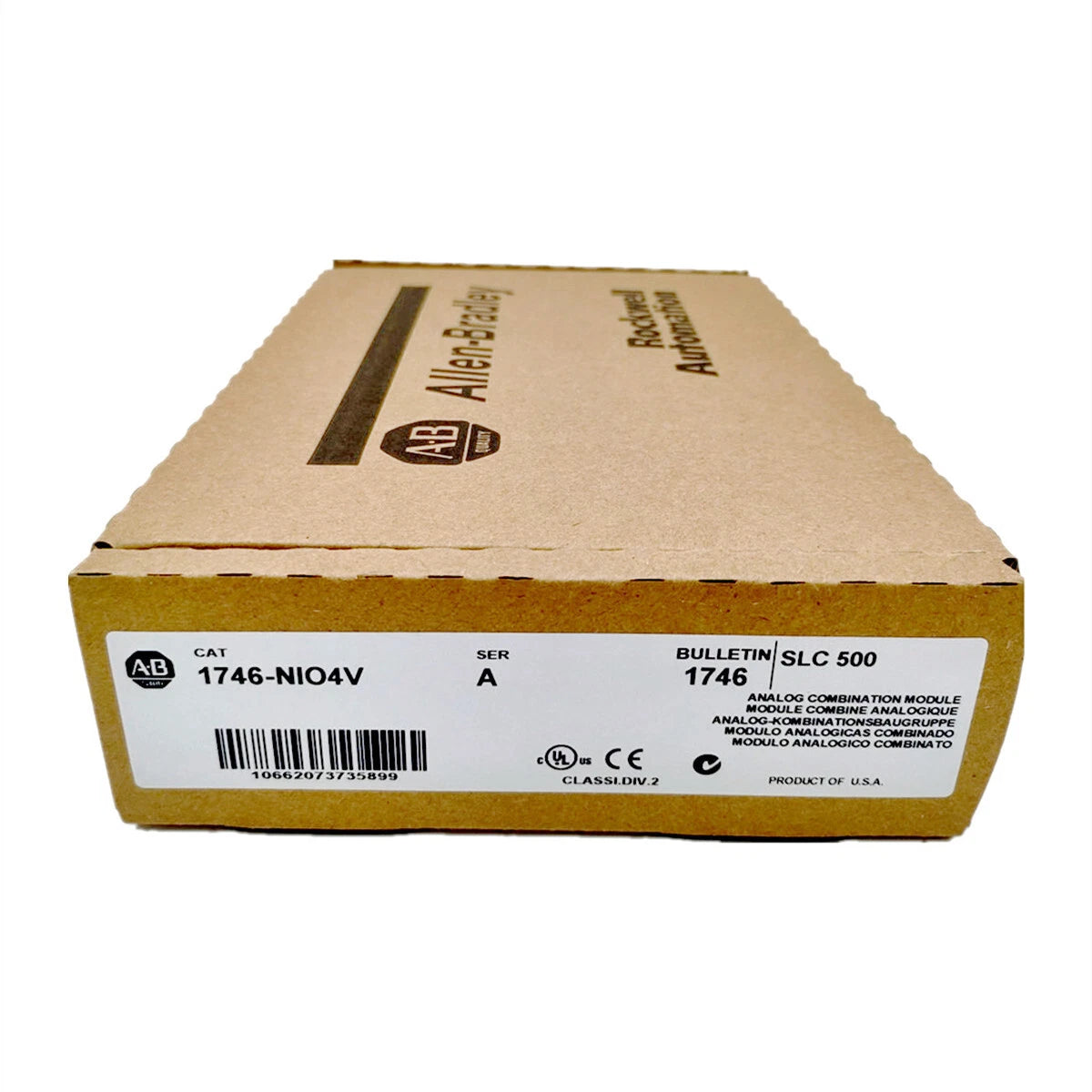 Allen-Bradley 1746-NIO4V SLC 500 Analog Output Module FAST SHIP 1746NIO4V