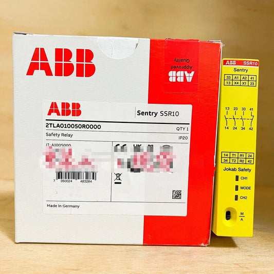 1 PCS NEW IN BOX ABB Safety Relay 24VDC SSR10 2TLA010050R0000