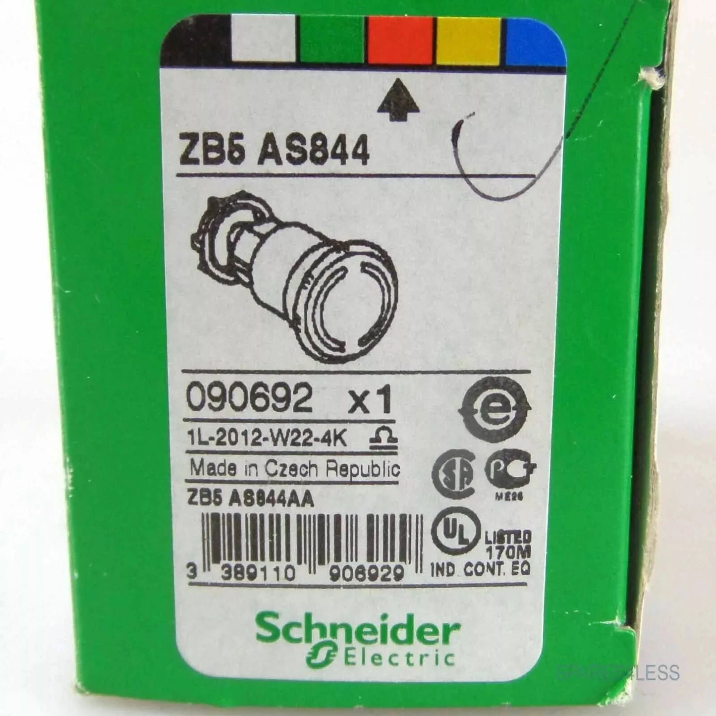 Schneider Electric Not-Aus-Schalter rot ZB5 AS844 090692 OVP US