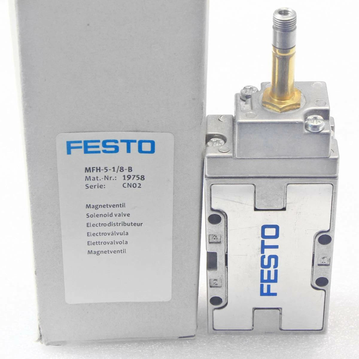3PC FESTO MFH-5-1/8-B 19758 solenoid valve MFH518B New