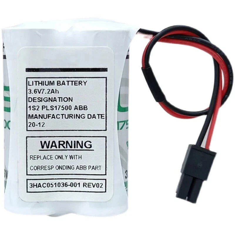 IRB120 Battery Power 3.6V 7200mAh 3HAC051036-001 for ABB Robot IRB120 Brand NEW