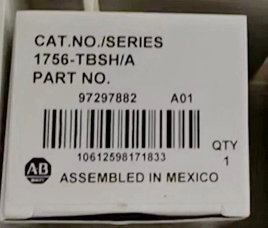 1 PCS New Sealed AB 1756-TBSH 1756TBSH Modular New in Box In Stock Fast Ship
