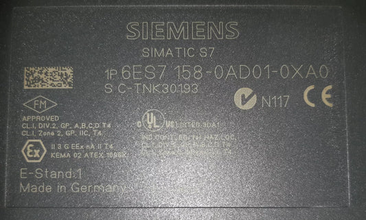 1PC 6ES7 158-0AD01-0XA0 6ES7158-0AD01-0XA0 For Siemens PLC New in Box