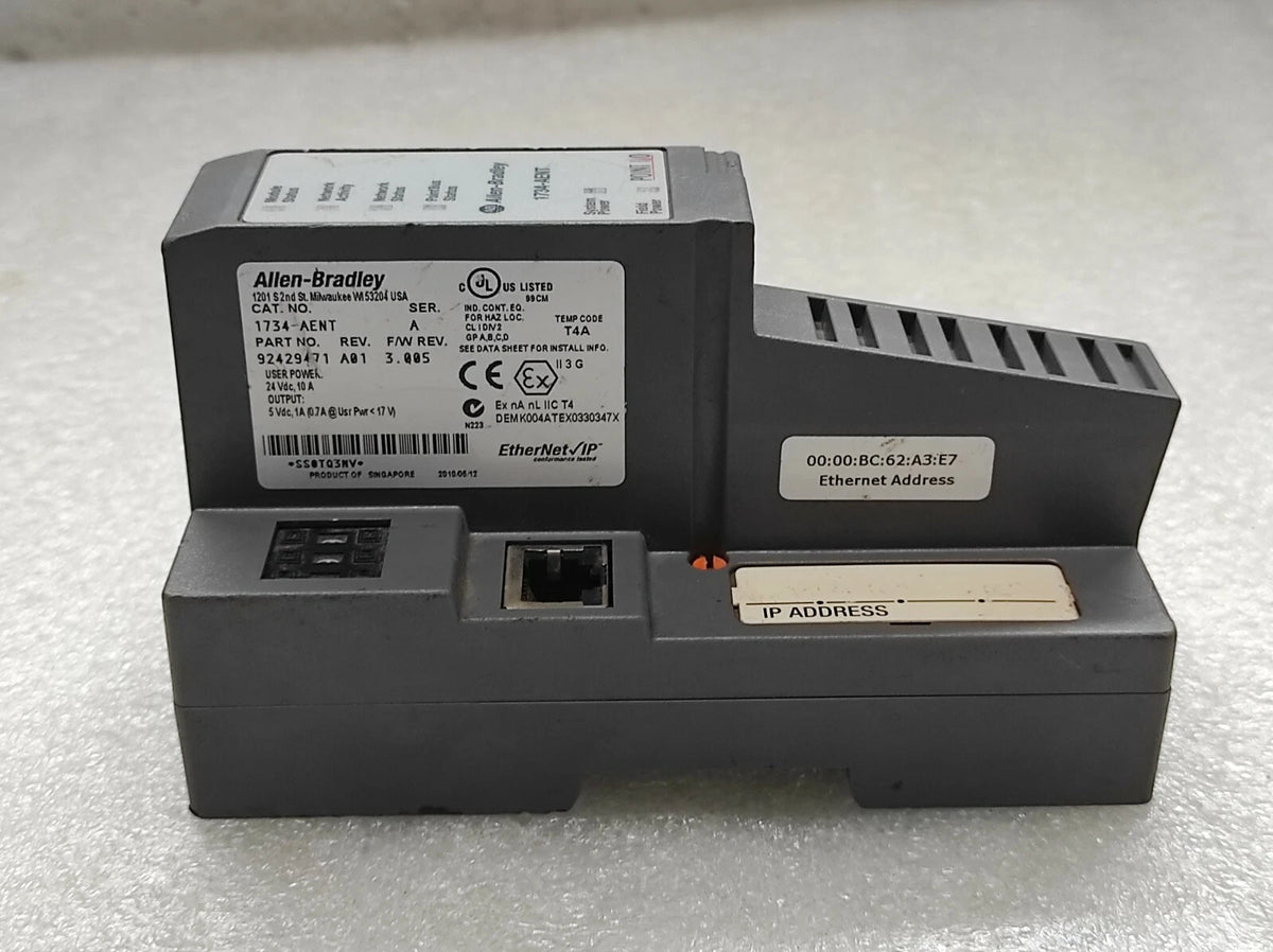 New 1734-AENT POINT I/O Ethernet Network Adaptor