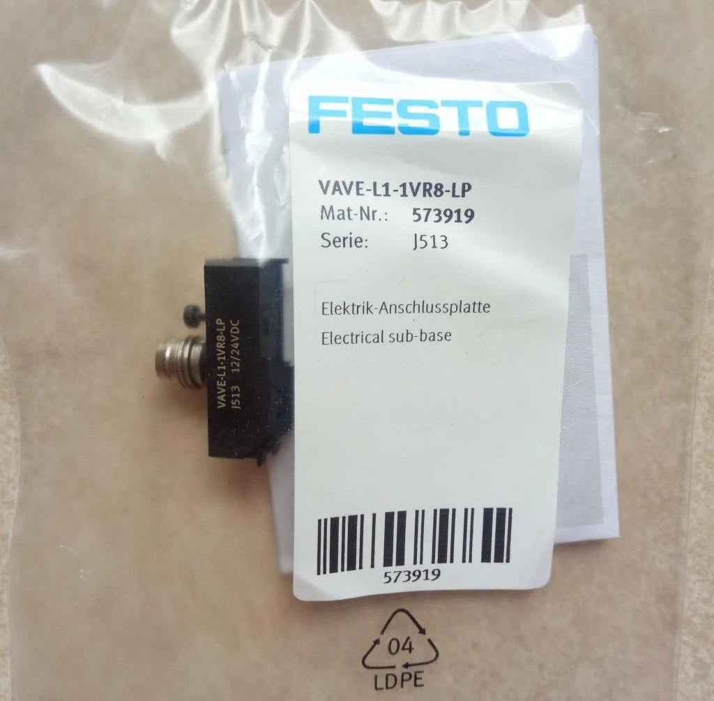 1PC NEW FESTO VAVE-L1-1VR8-LP 573919 Electrical Connection