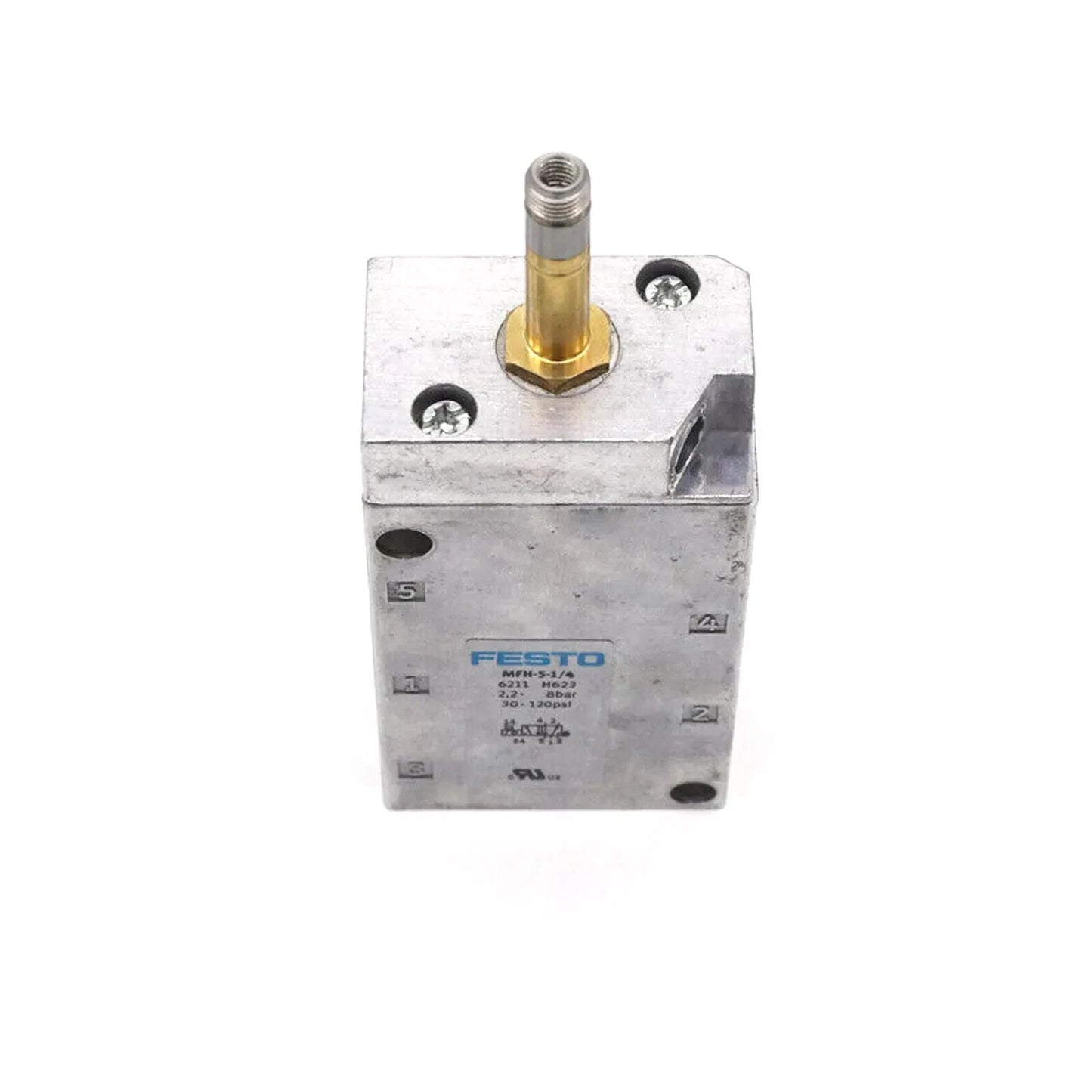 New & Genuine FESTO MFH-5-1/4 MFH51/4 6211 Solenoid Valve Fast Shipping