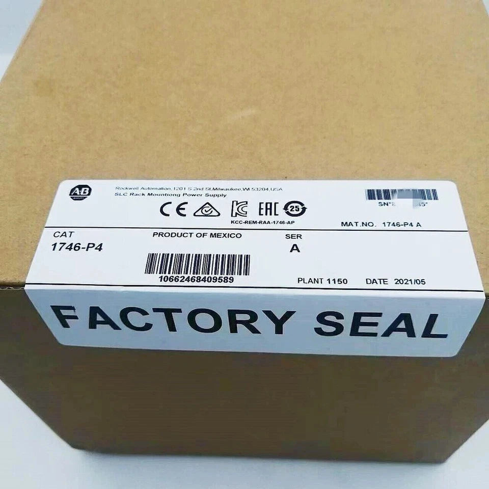 1PC New Allen-Bradley 1746-P4 SLC 500 Power Supply Module PLC 1746P4