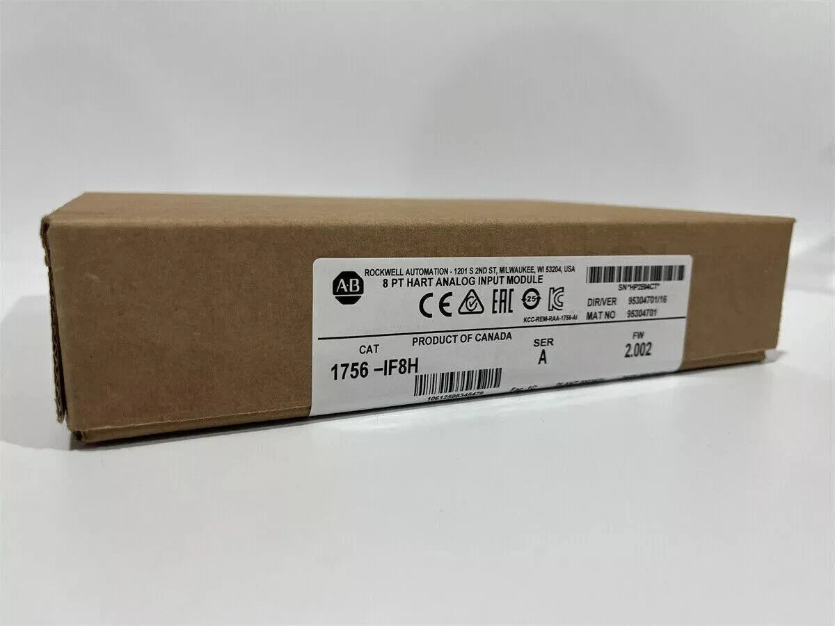 New Sealed 1756-IF8H ControlLogix 8 Point Analog Input Module Allen-Bradley