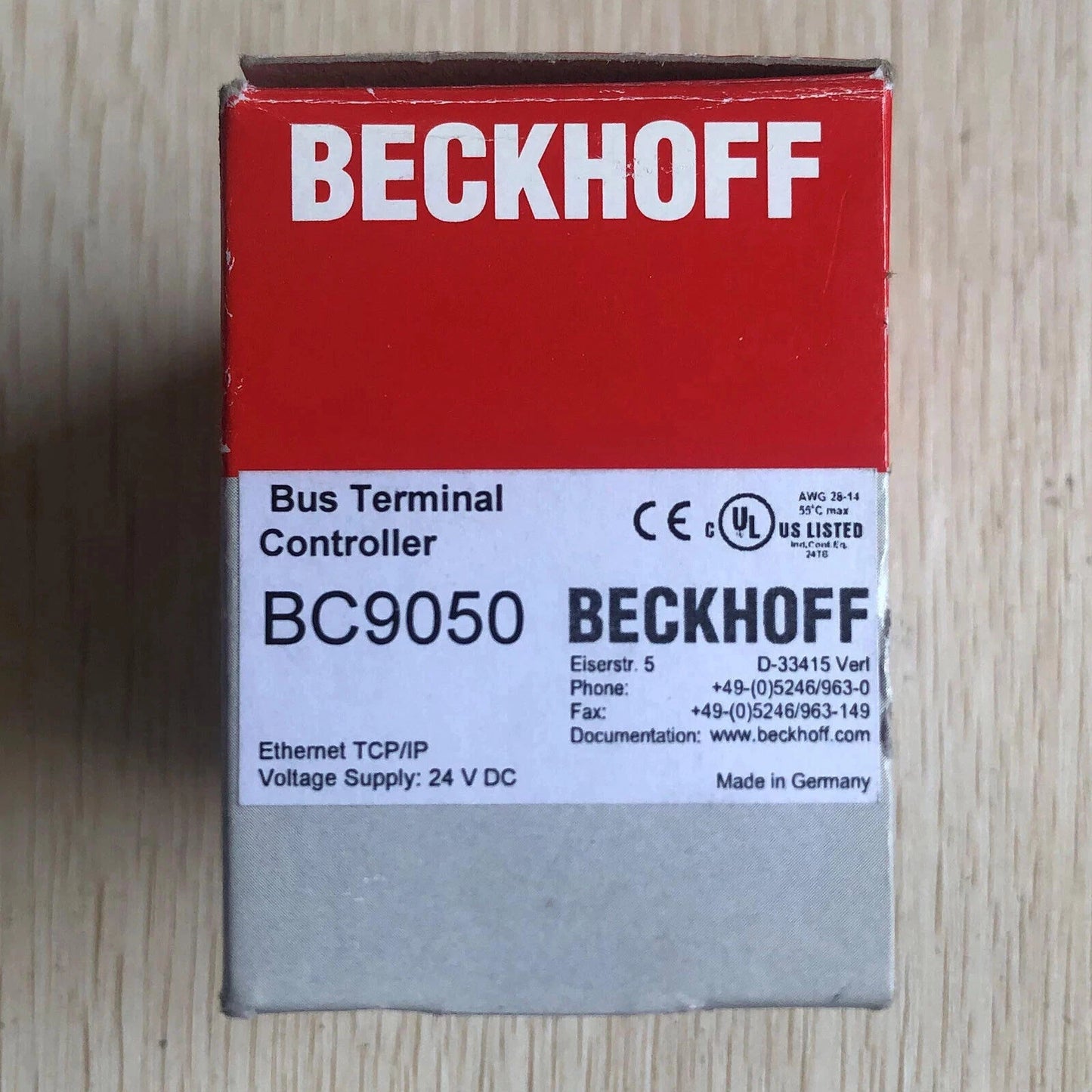 1PCS New in box Beckhoff BC9050 PLC Module BC 9050
