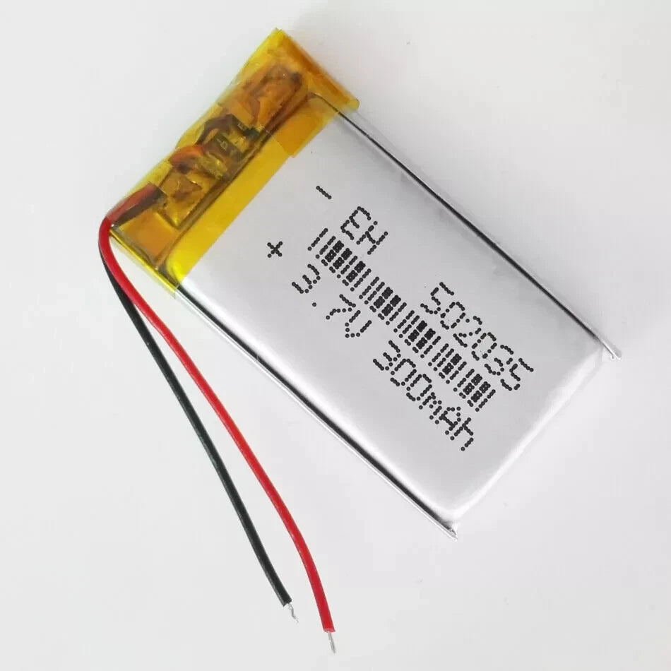 3.7V 300mAh Lipo Rechargeable Battery + PCM For Bluetooth DVD MP3 502035