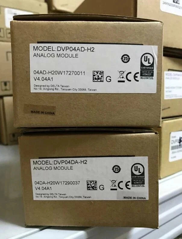 1PC New DVP04AD-H2 Delta PLC Analog Module 4 point 14-bit Resolution