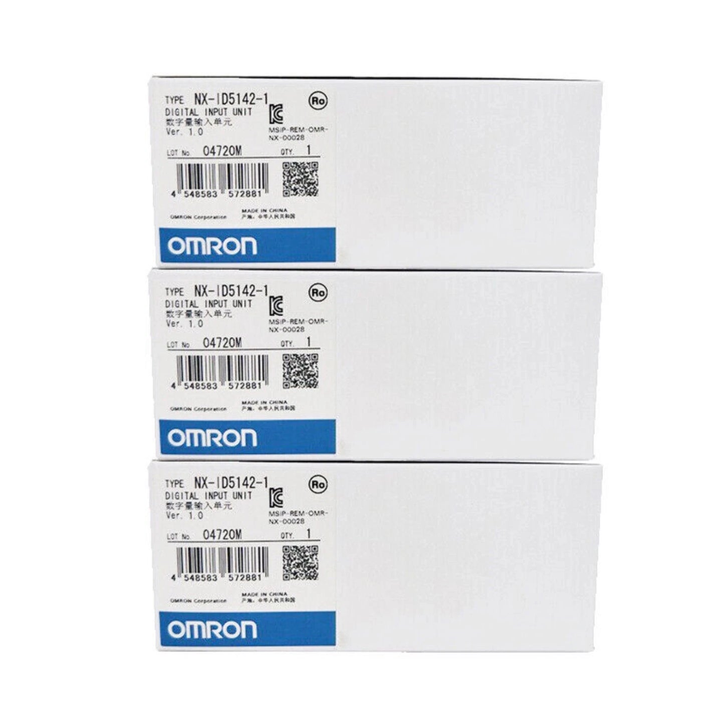 New in Box Omron NX-ID5142-1 Input PLC Unit NXID51421 Module