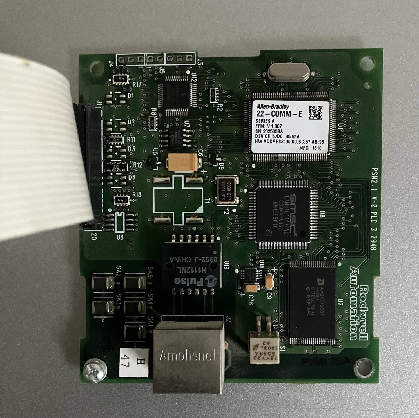 New Sealed 22-COMM-E SER A PowerFlex Ethernet/IP Comm Adapter