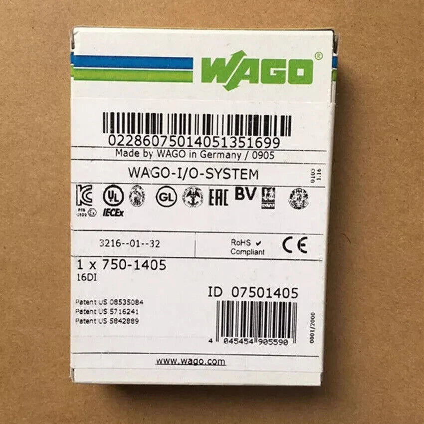 1PCS NEW IN BOX WAGO PLC module 750-1405