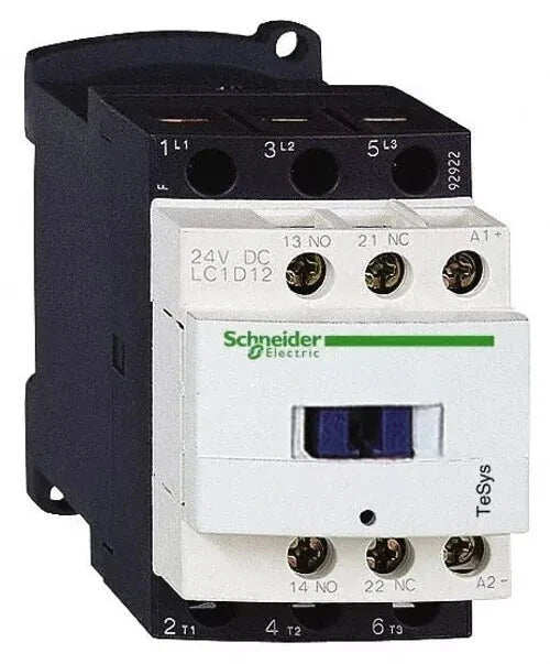 1PCS New LC1D12B7C Telemecanique Contactor 24VAC 12A Fast Shipping