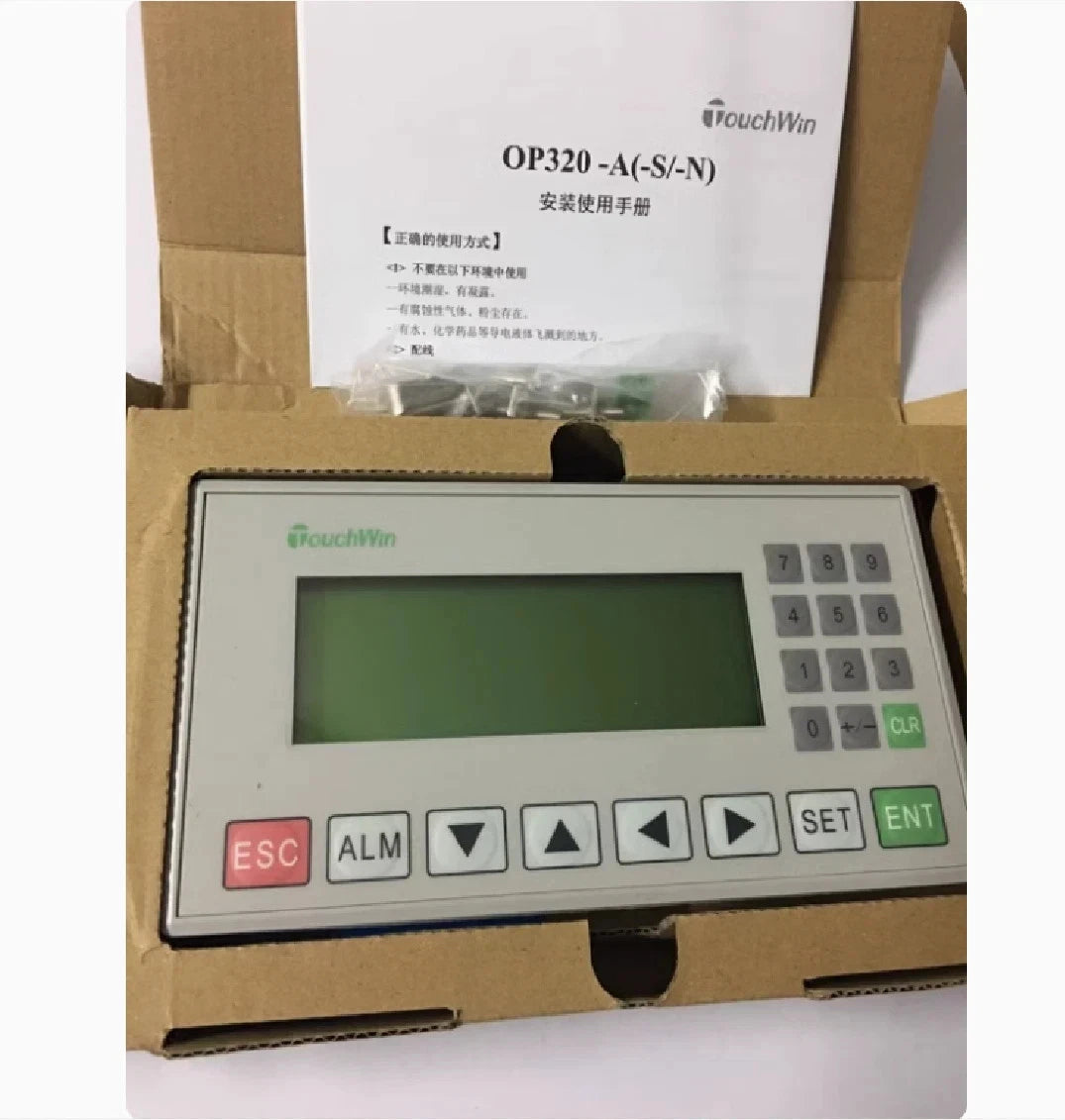 OP320-A-S XINJE Touchwin Operate text Panel STN single color 20 keys new in box