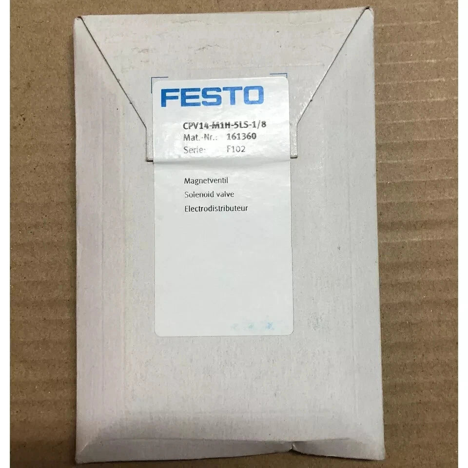 New CPV14-M1H-5LS-1/8 Festo 161360 Fast Shipping Air solenoid valve