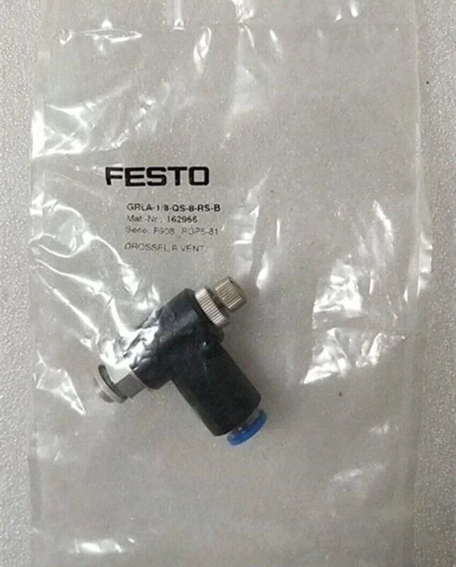 Festo GRLA-1/8-QS-8-RS-B 162966 One-way flow control valve New One