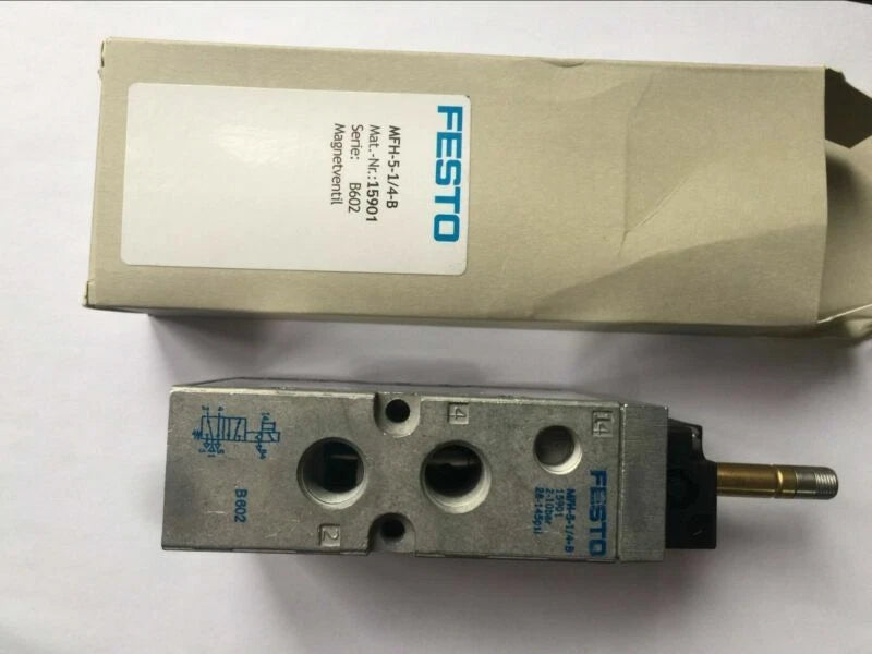 Festo MFH-5-1/4-B 15901 Solenoid Valve New One Free Shipping MFH51/4B