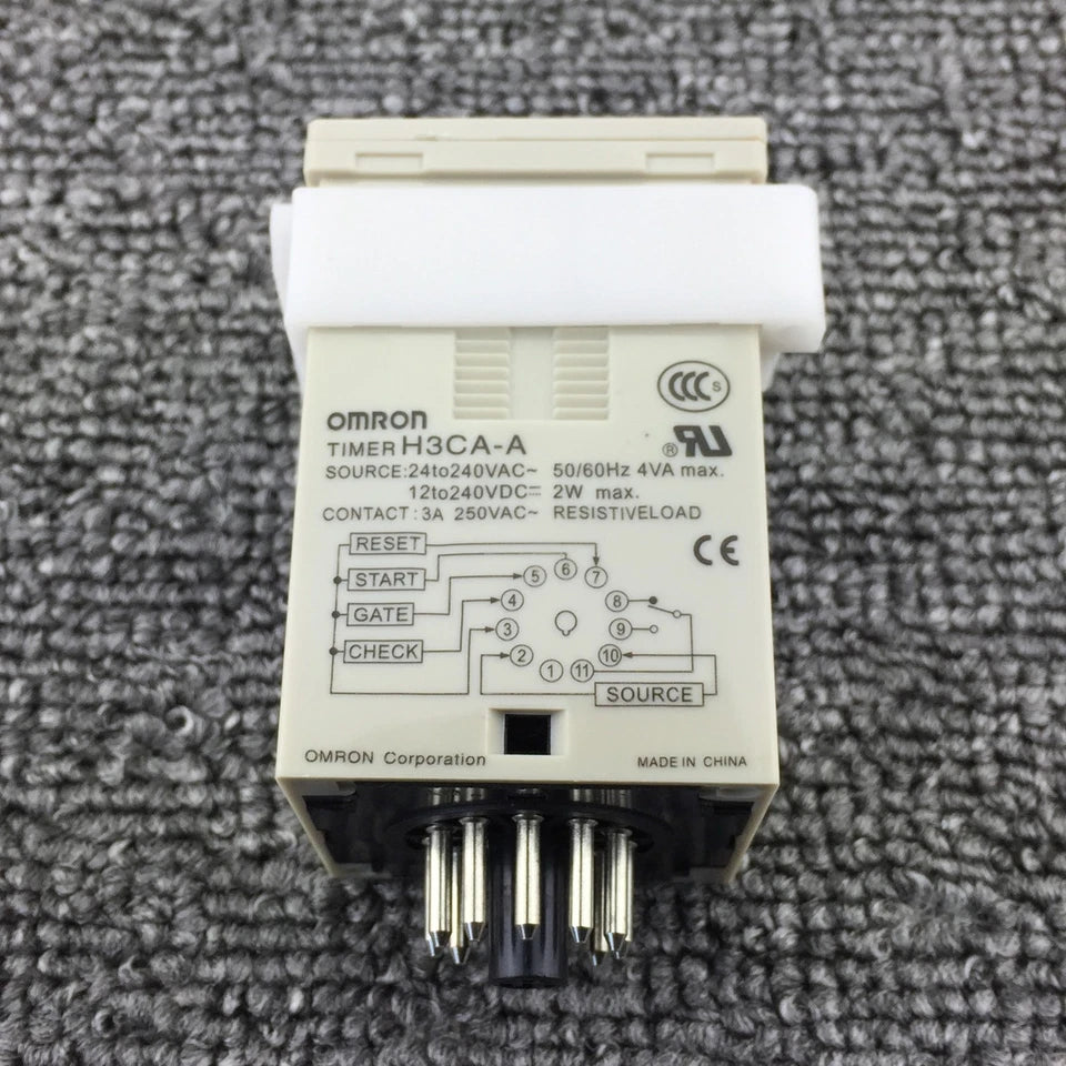 Omron Timer H3CA-A H3CAA H3CA A 24-240VAC/VDC Brand New in Box Fast Delivery