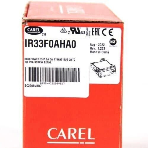 NEW CAREL IR33F0AHA0 Temperature Controller fast Shipping