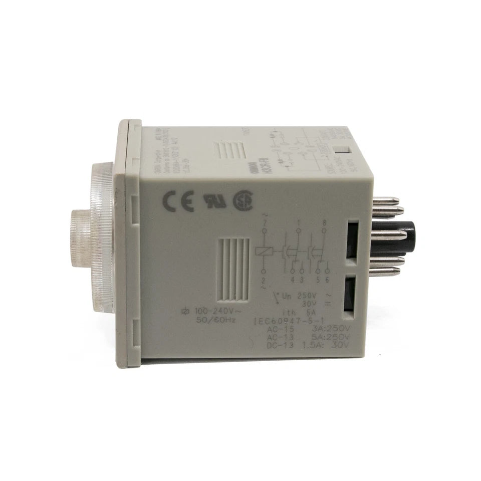 1PC Omron H3CR-F8 H3CRF8 Timer 100-240VAC New