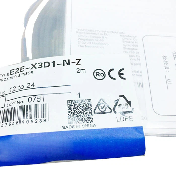 1PC New Omron E2E-X3D1-N-Z Proximity Switch Free Shipping E2EX3D1NZ