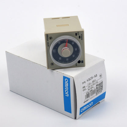 1PCS Brand New H3CRA8 OMRON Timer H3CR-A8 100-240VAC Fast Shipping