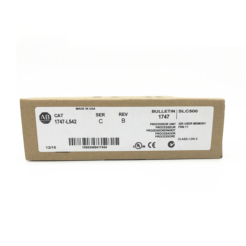 New Factory Sealed AB 1747-L542 SER B SLC 500 5/04 CPU PROCESSOR UNIT 1747L542