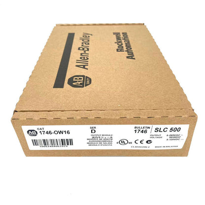 Allen Bradley 1746-OW16 SLC 500 Ser D PLC Output Module New in Box