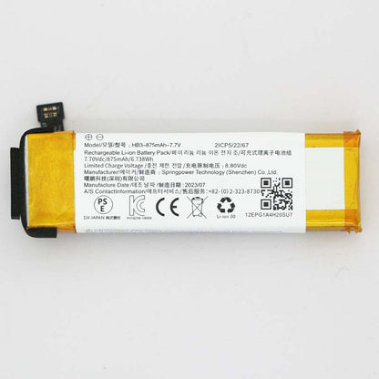 7.7V 875mAh Battery for DJI Osmo Pocket 1/2 Camera 1st 2nd Generation HB3 OT110