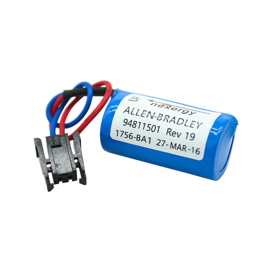 1pcs 1756-BA1 3V 1200mAh PLC Controller Battery For Allen Bradley Replacement