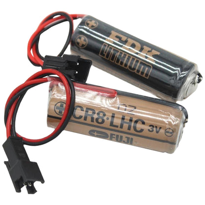 CR8.LHC 17450 3V PLC FDK CR8 LHC battery Backup Power Source with Black Plug