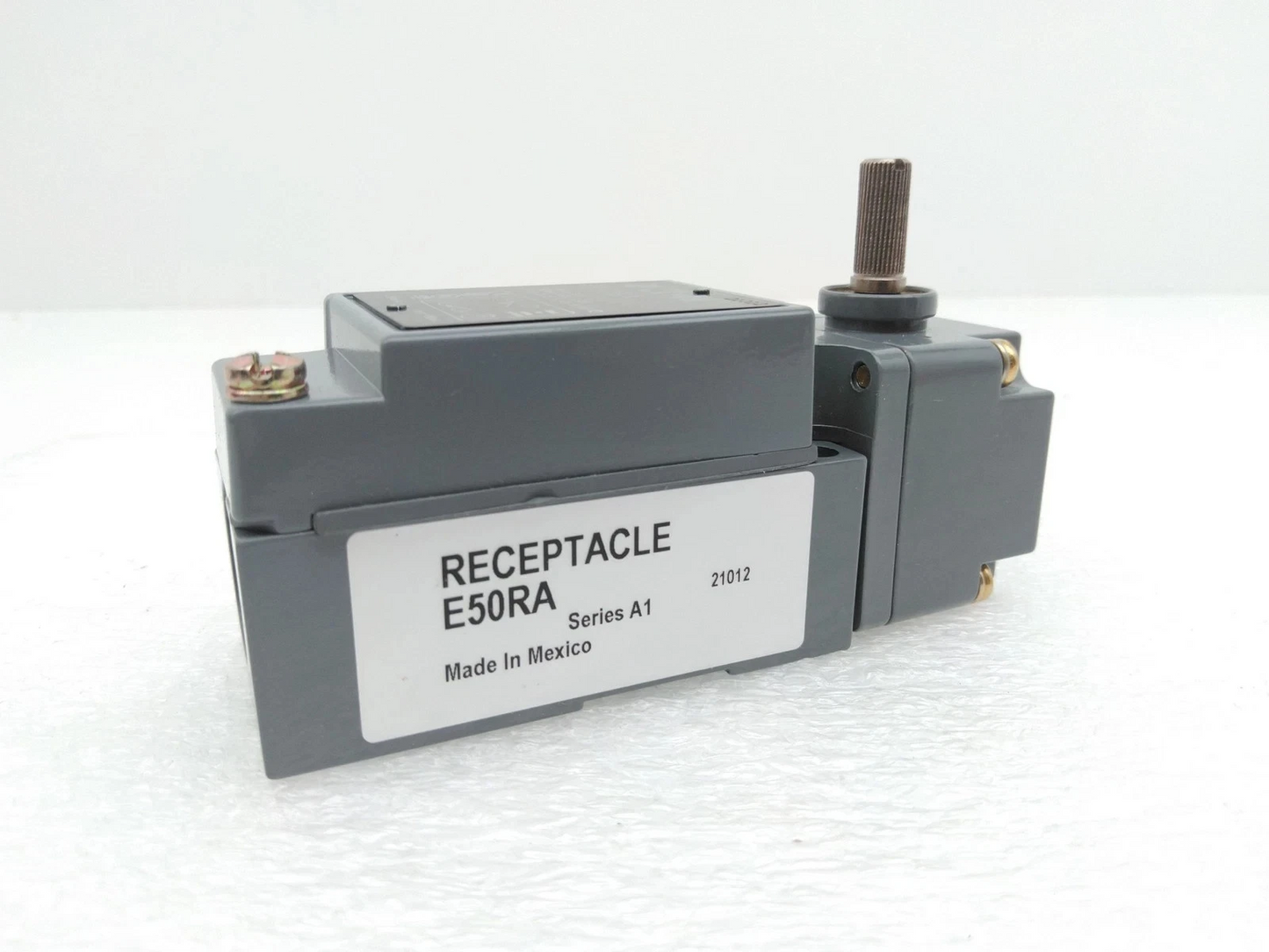 Eaton E50AR1 Heavy Duty Limit Switch Assembled Side Rotary Spring Return 1NO1NC