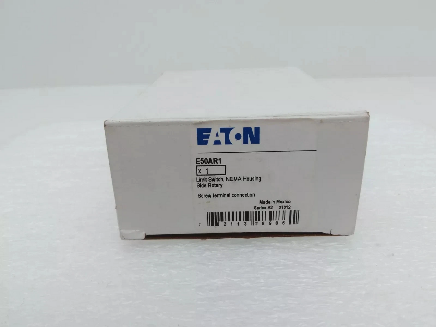Eaton E50AR1 Heavy Duty Limit Switch Assembled Side Rotary Spring Return 1NO1NC