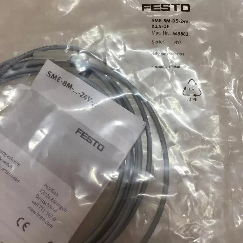 1PC New Festo SME-8M-DS-24V-K-2.5-OE 543862 Proximity Switch Free Shipping