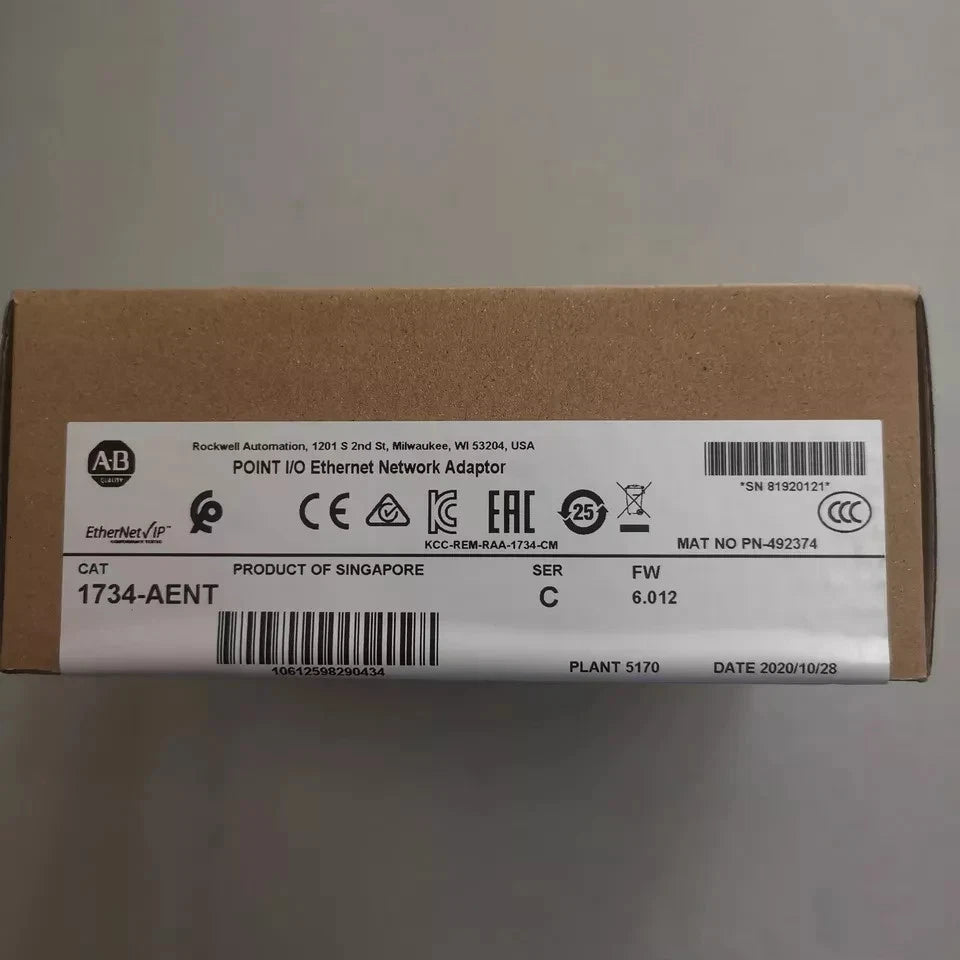 New 1734-AENT POINT I/O Ethernet Network Adaptor