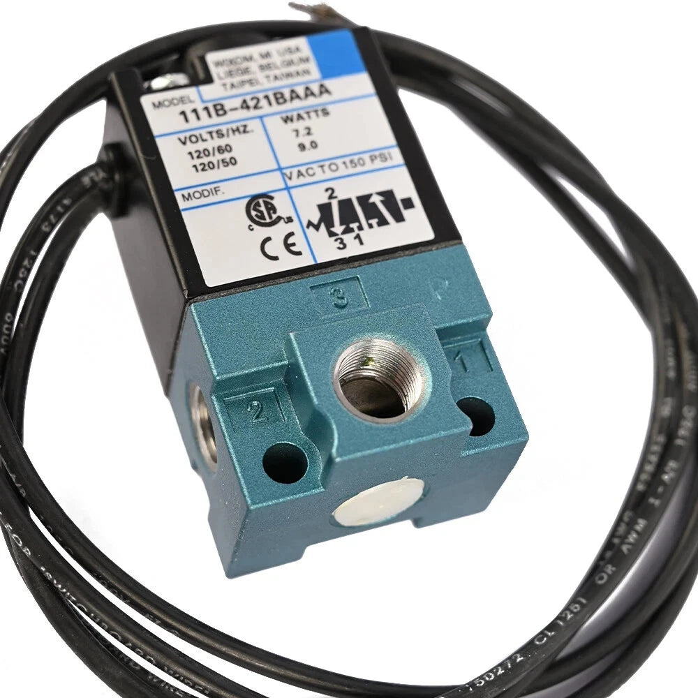 New For MAC 111B-421BAAA Solenoid Valve VOLTS/HZ 120/60