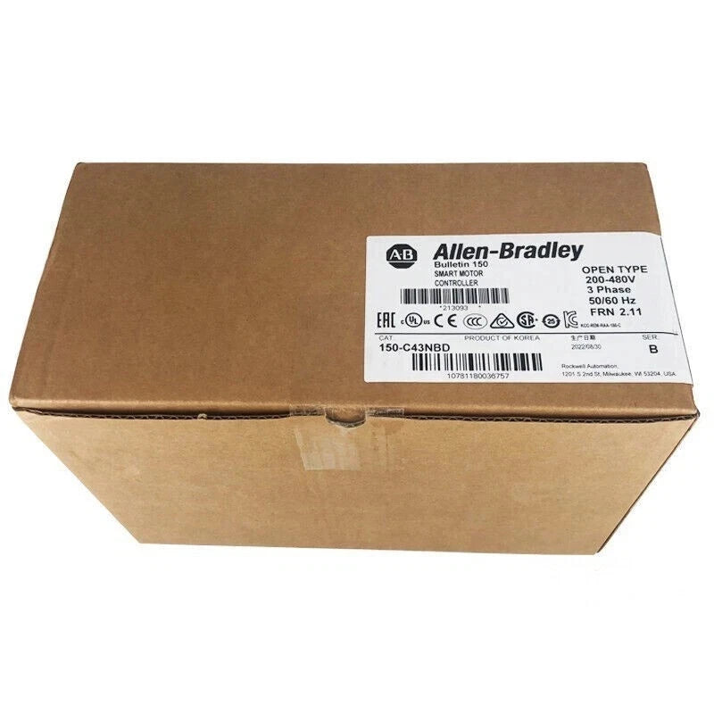 New Allen Bradley 150-C43NBD Open Type 3-Phase 43A Smart Motor Controller