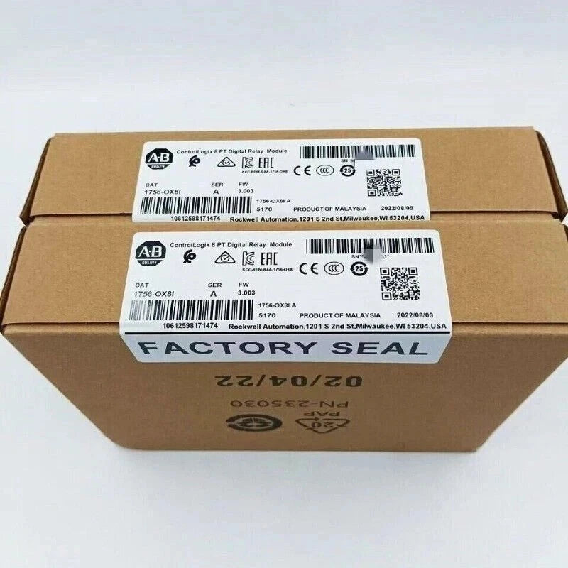 Allen-Bradley 1756-OX8I SERA ControlLogix 8Point Digital Relay Module New Sealed