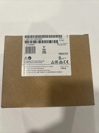 6ES7215-1HF40-0XB0 SIEMENS 6ES7 215-1HF40-0XB0 Central Processing Unit