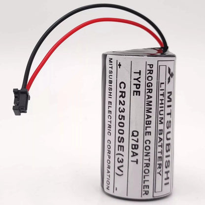 2X type Q7BAT CR23500SE 3V 6000mAh PLC Battery for Mitsubishi Q PLC battery