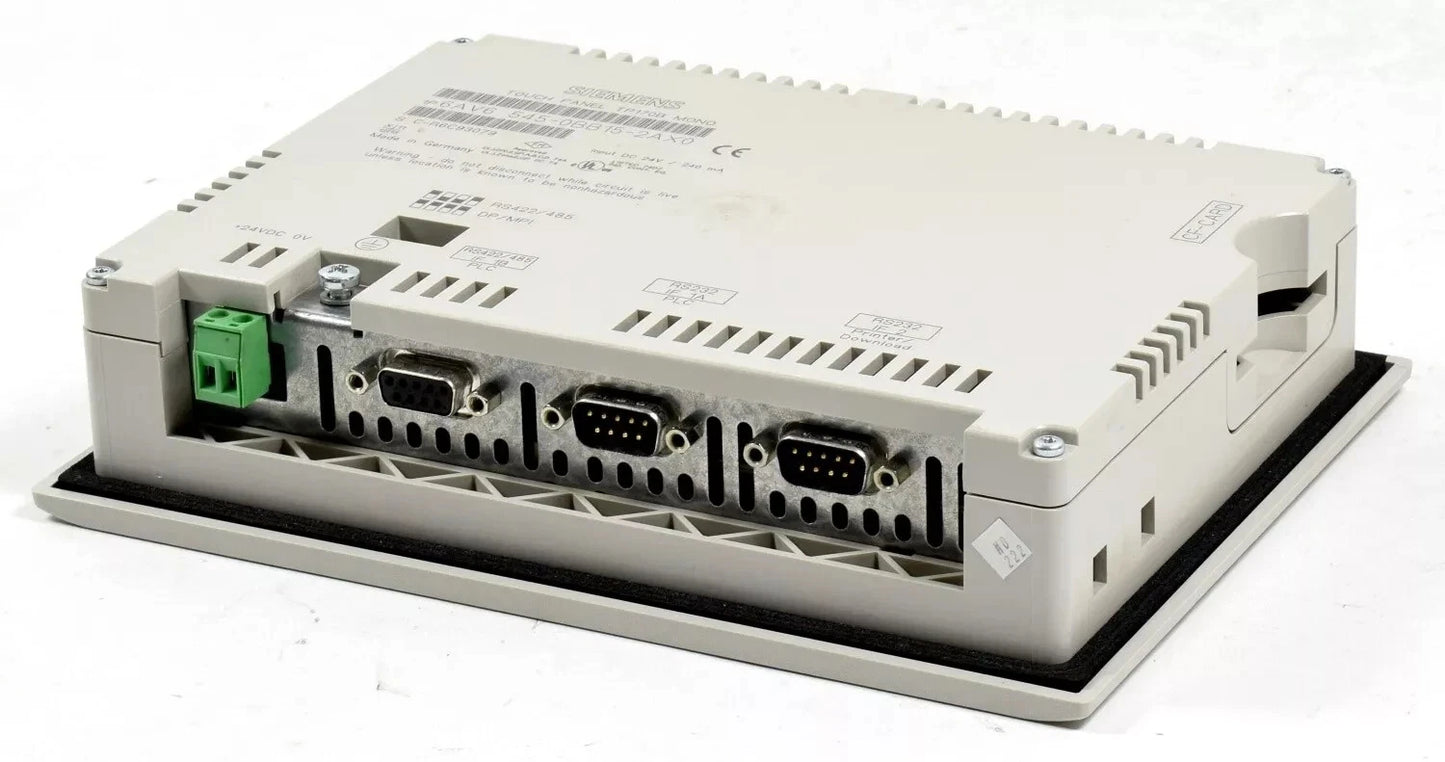 Siemens Simatic TP170B Mono, 6AV6 545-0BB15-2AX0, 6AV6545-0BB15-2AX0,E:10