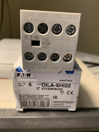 XTCEXFAC22 Eaton Moeller DILA-XHI22 2NO-2NC
