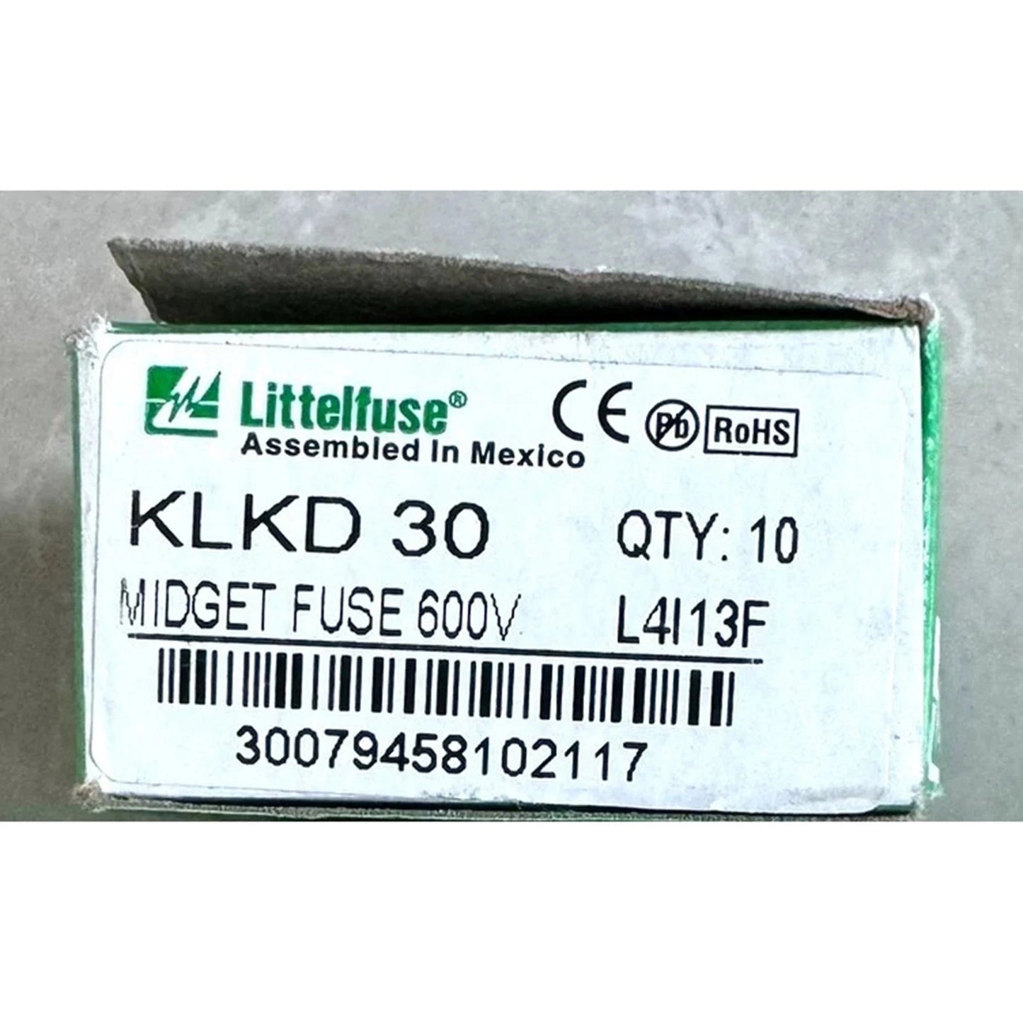 10pc new Littelfuse KLKD-30 KLKD30 KLKD 30A 600V Fast Acting Fuse Free shipping