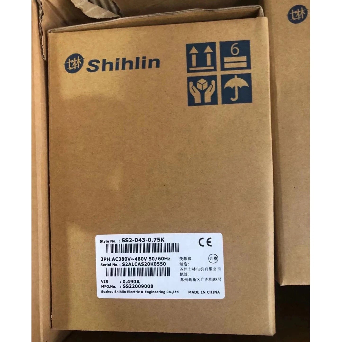 1PCS SS2-043-0.75K New For Shihlin PLC Inverter Fast Shipping