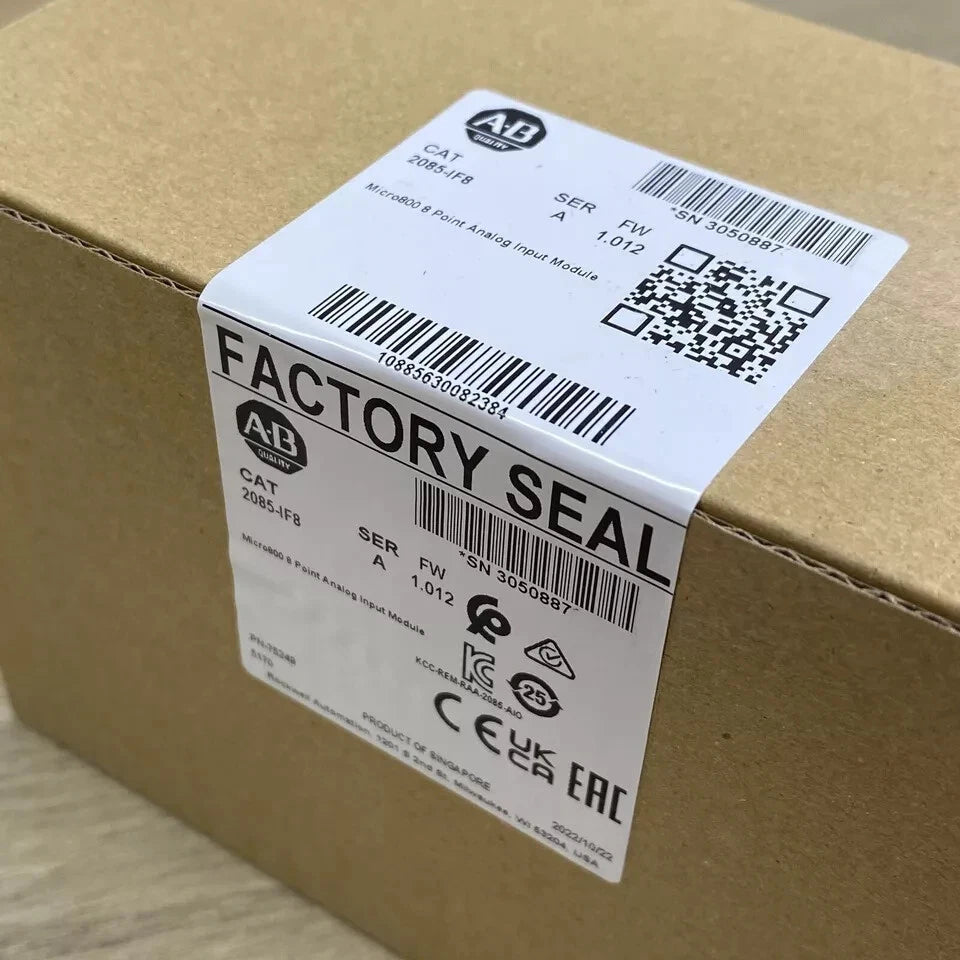 New Sealed Original 2085-IF8 Micro800 Allen Bradley 8 Point Analog Input Module