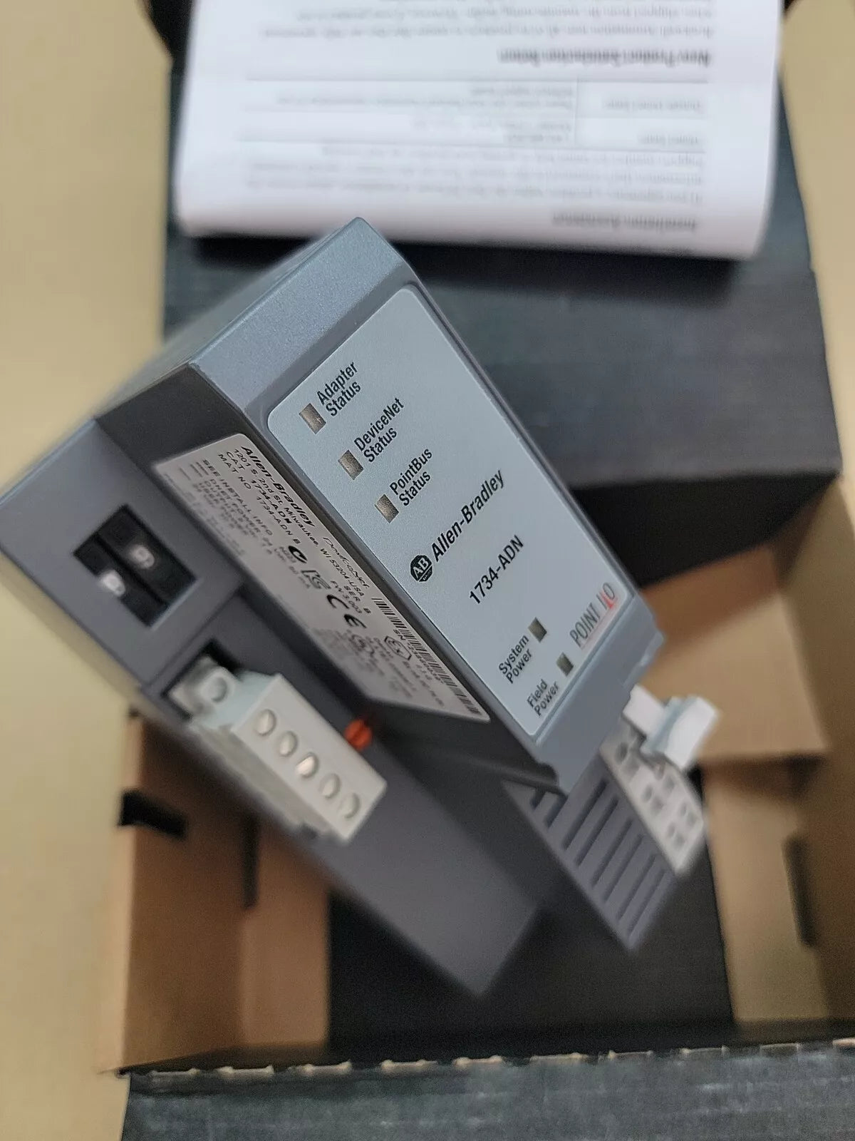 1PCS New Factory Sealed AB 1734-ADN SER B POINT I/O DeviceNet Network Adaptor